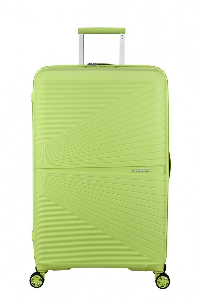 American Tourister Airconic stor koffert med 4 hjul 77 cm Electric Lime-Harde kofferter-BagBrokers