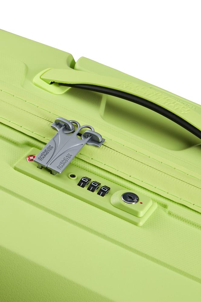 American Tourister Airconic stor koffert med 4 hjul 77 cm Electric Lime-Harde kofferter-BagBrokers