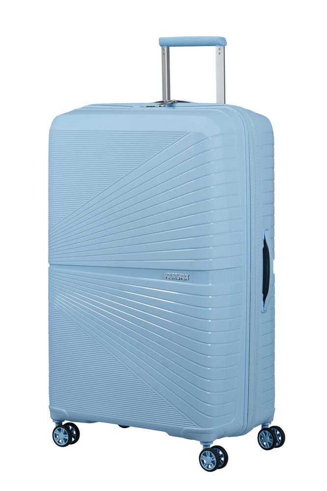 American Tourister Airconic stor koffert med 4 hjul 77 cm Neptune Blue-Harde kofferter-BagBrokers