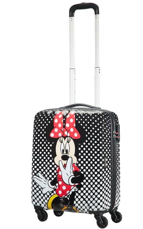 Harde kofferter-American Tourister Disney Legends Kabin Koffert Minnie Mouse Polka Dots-BagBrokers
