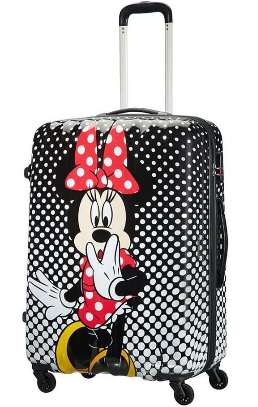 Harde kofferter-American Tourister Disney Legends Stor Koffert Minnie Mouse Polka Dots-BagBrokers