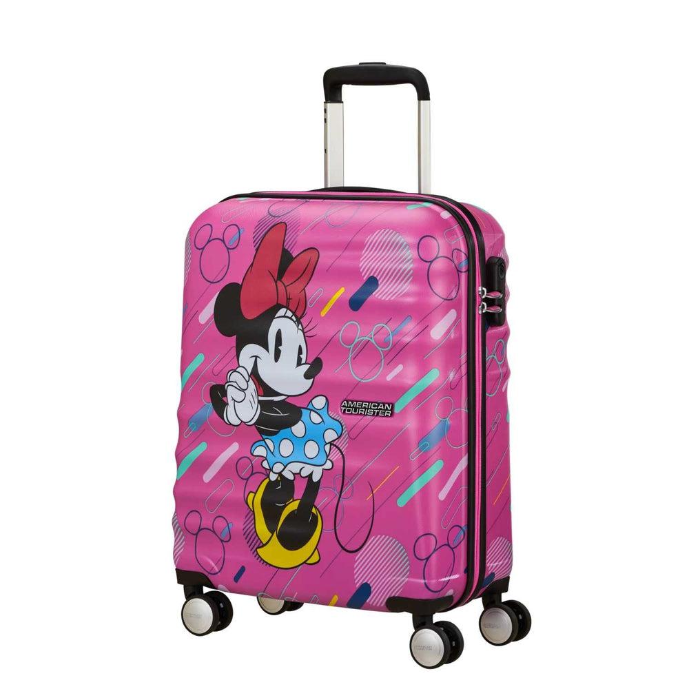 American Tourister Disney Wavebreaker Kabin koffert 4 hjul Minnie-Harde kofferter-BagBrokers