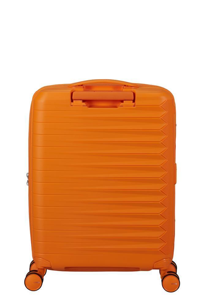 American Tourister FastForward ekspanderende kabinkoffert 55 cm Radiant Orange-Harde kofferter-BagBrokers
