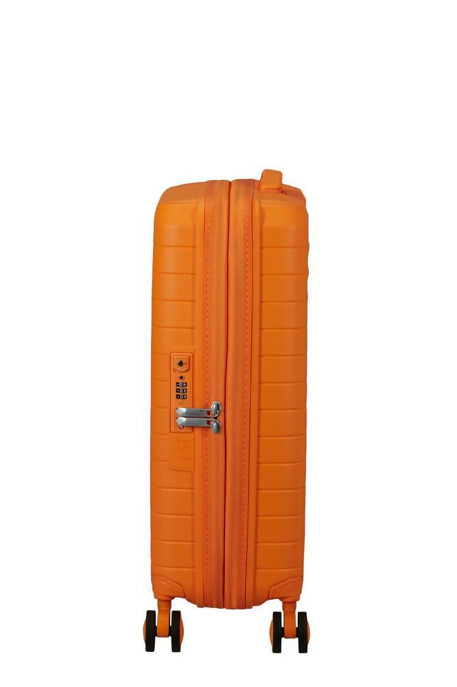American Tourister FastForward ekspanderende kabinkoffert 55 cm Radiant Orange-Harde kofferter-BagBrokers