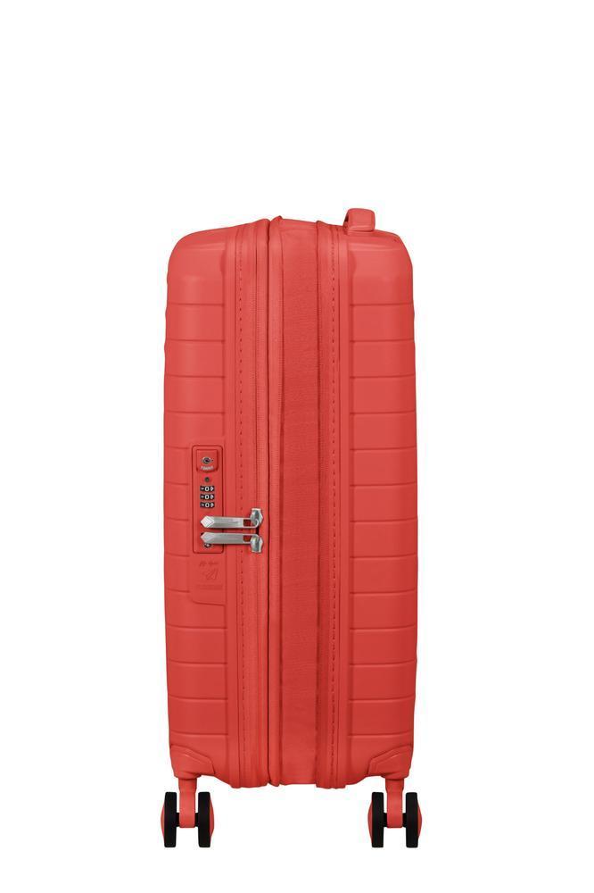 American Tourister FastForward ekspanderende kabinkoffert 55 cm Sunset Coral-Harde kofferter-BagBrokers