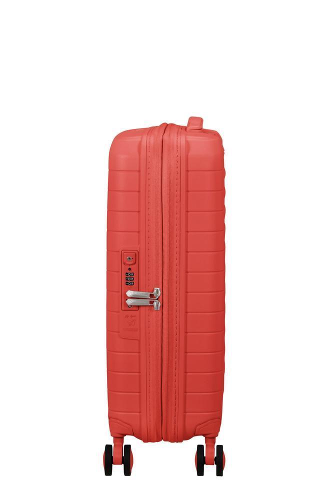 American Tourister FastForward ekspanderende kabinkoffert 55 cm Sunset Coral-Harde kofferter-BagBrokers