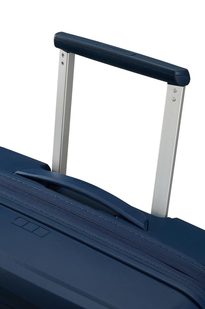 American Tourister FastForward ekspanderende medium koffert 68 cm Navy-Harde kofferter-BagBrokers