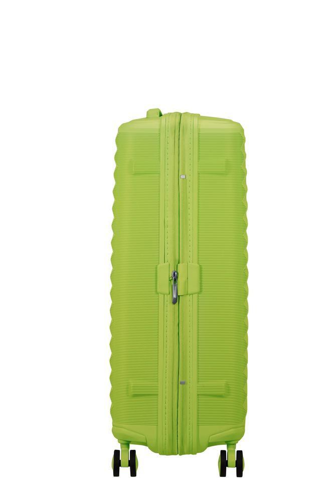 American Tourister FastForward ekspanderende medium koffert 68 cm Neon Lime-Harde kofferter-BagBrokers