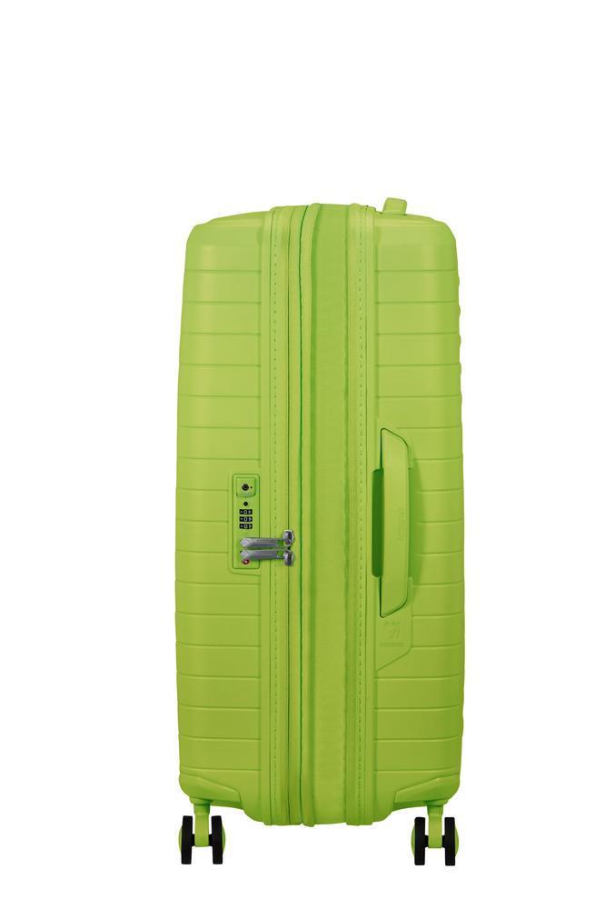 American Tourister FastForward ekspanderende medium koffert 68 cm Neon Lime-Harde kofferter-BagBrokers