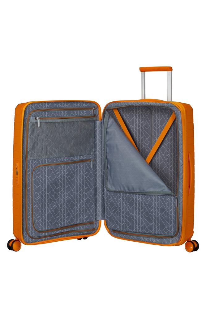 American Tourister FastForward ekspanderende medium koffert 68 cm Radiant Orange-Harde kofferter-BagBrokers