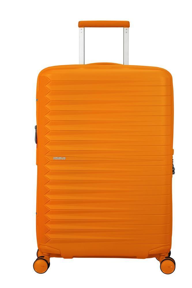 American Tourister FastForward ekspanderende medium koffert 68 cm Radiant Orange-Harde kofferter-BagBrokers