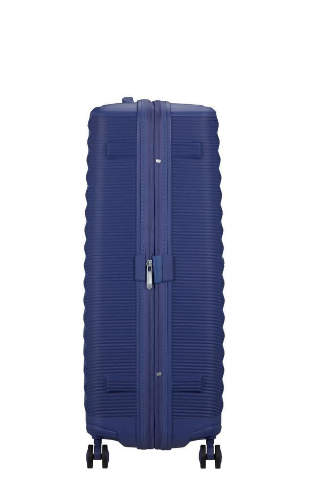 American Tourister FastForward ekspanderende stor koffert 78 cm Dusk Purple-Harde kofferter-BagBrokers