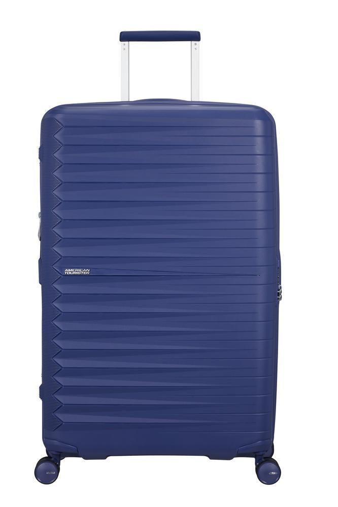 American Tourister FastForward ekspanderende stor koffert 78 cm Dusk Purple-Harde kofferter-BagBrokers