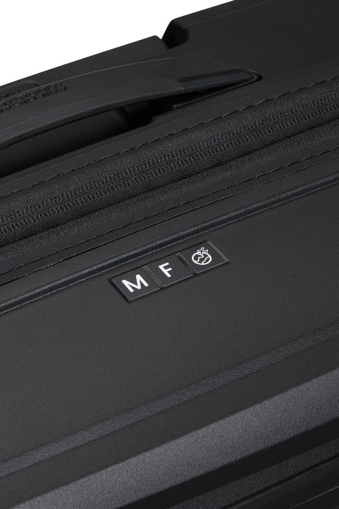 American Tourister FastForward ekspanderende stor koffert 78 cm Flash Black-Harde kofferter-BagBrokers