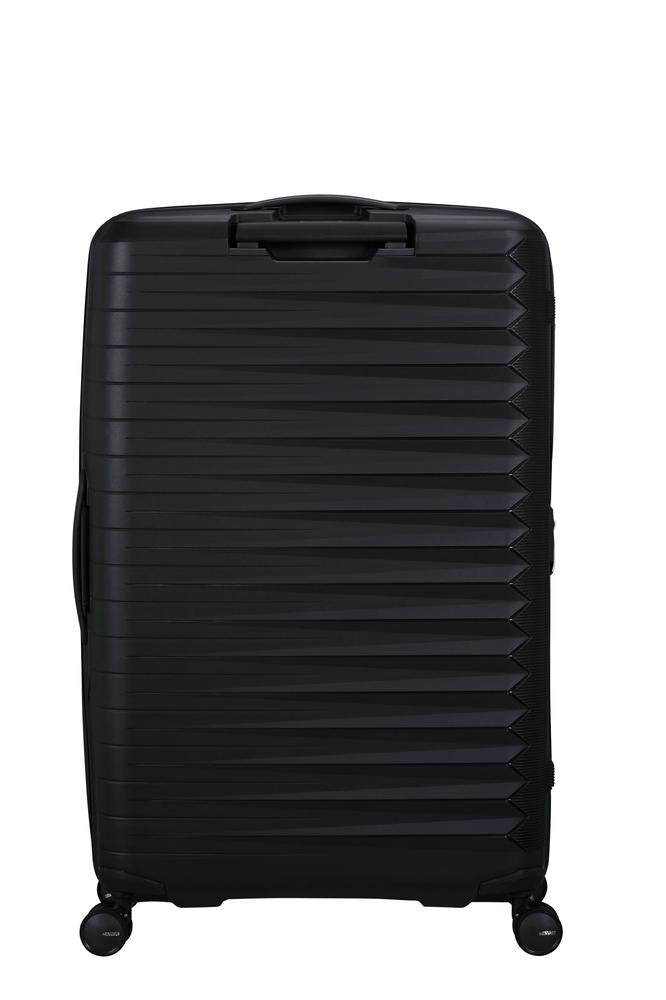 American Tourister FastForward ekspanderende stor koffert 78 cm Flash Black-Harde kofferter-BagBrokers