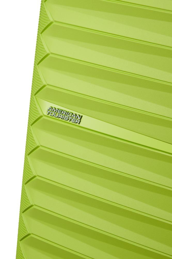 American Tourister FastForward ekspanderende stor koffert 78 cm Neon Lime-Harde kofferter-BagBrokers