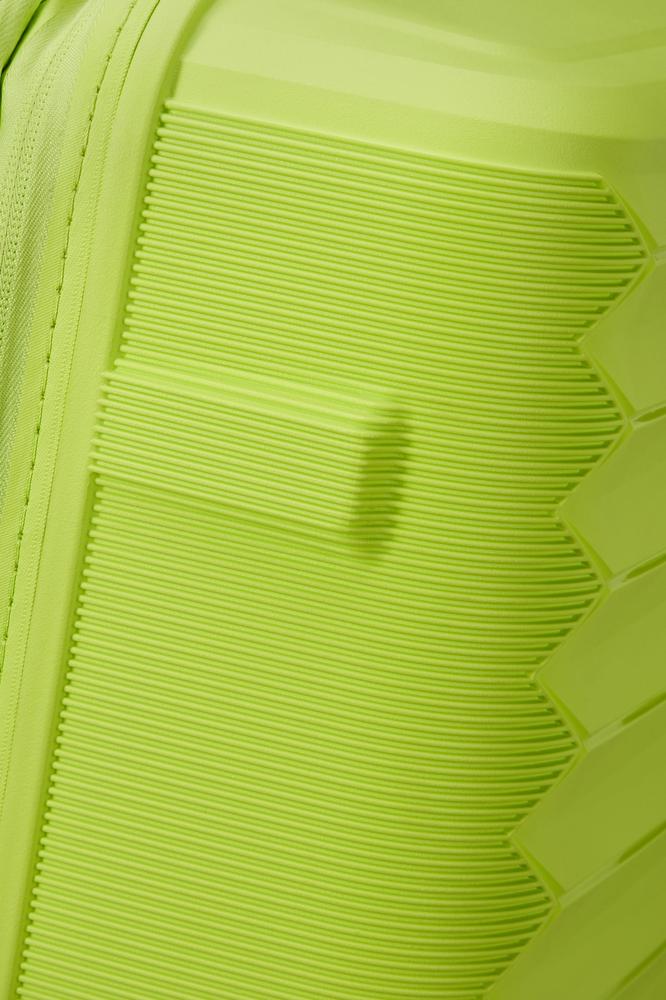 American Tourister FastForward ekspanderende stor koffert 78 cm Neon Lime-Harde kofferter-BagBrokers