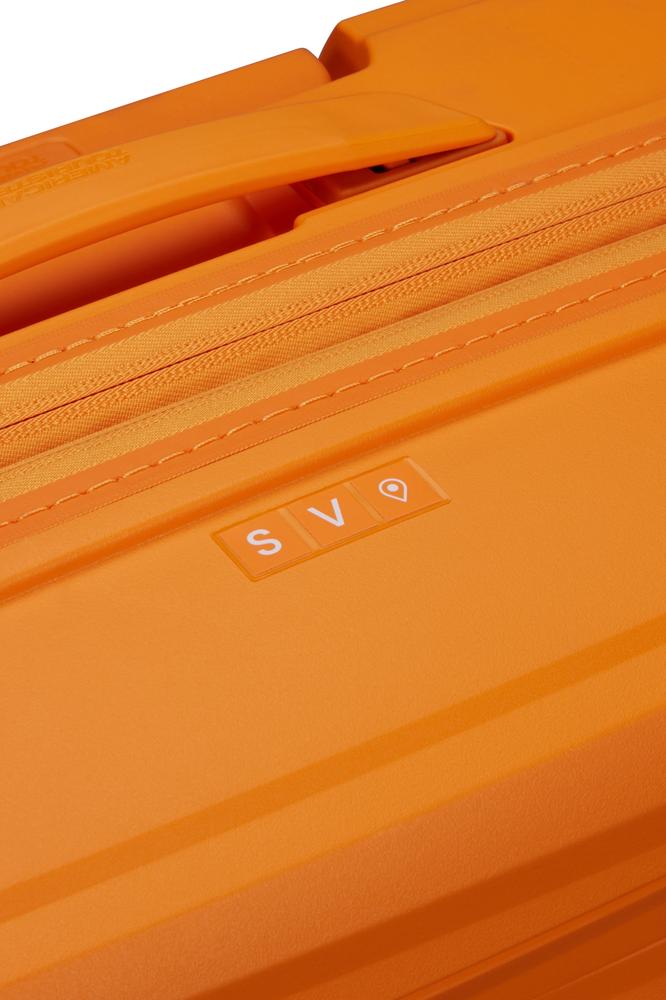 American Tourister FastForward ekspanderende stor koffert 78 cm Radiant Orange-Harde kofferter-BagBrokers
