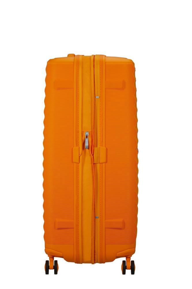 American Tourister FastForward ekspanderende stor koffert 78 cm Radiant Orange-Harde kofferter-BagBrokers