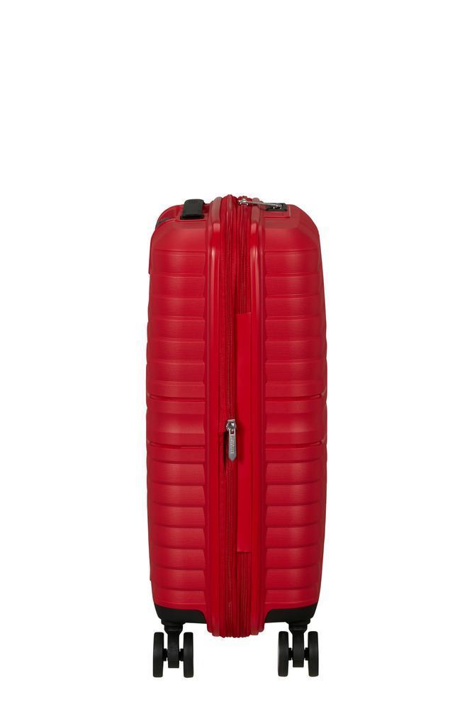 American Tourister Flytwist ekspanderende kabinkoffert 55 cm True Red-Harde kofferter-BagBrokers