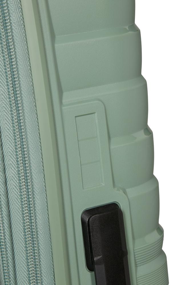 American Tourister Flytwist ekspanderende medium koffert 67 cm Botanic Green-Harde kofferter-BagBrokers