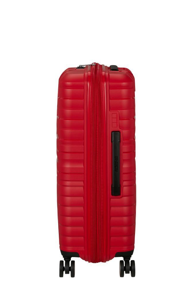 American Tourister Flytwist ekspanderende medium koffert 67 cm True Red-Harde kofferter-BagBrokers
