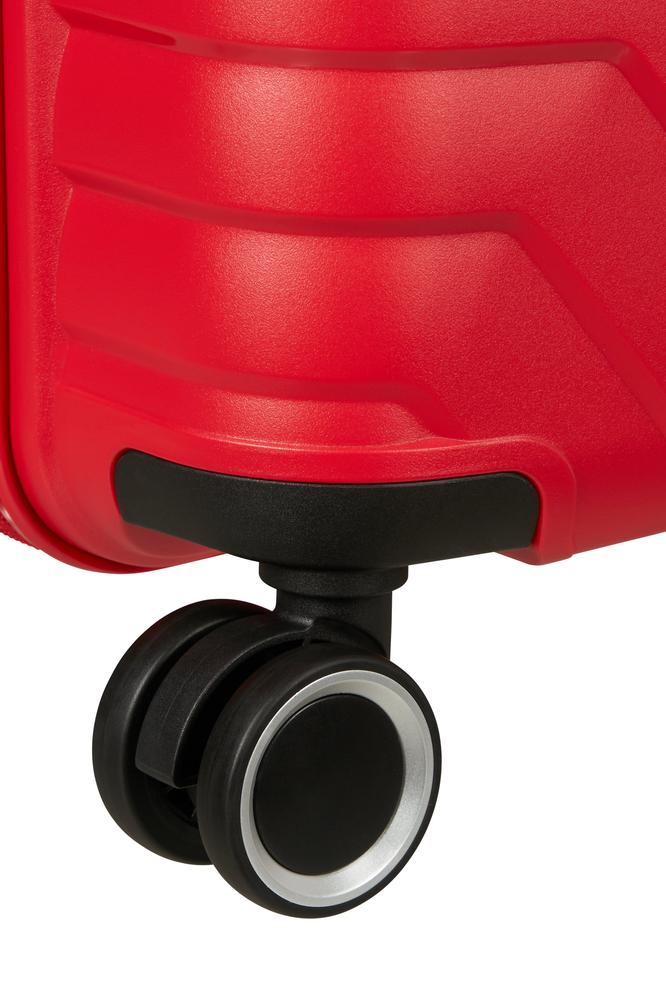 American Tourister Flytwist ekspanderende medium koffert 67 cm True Red-Harde kofferter-BagBrokers