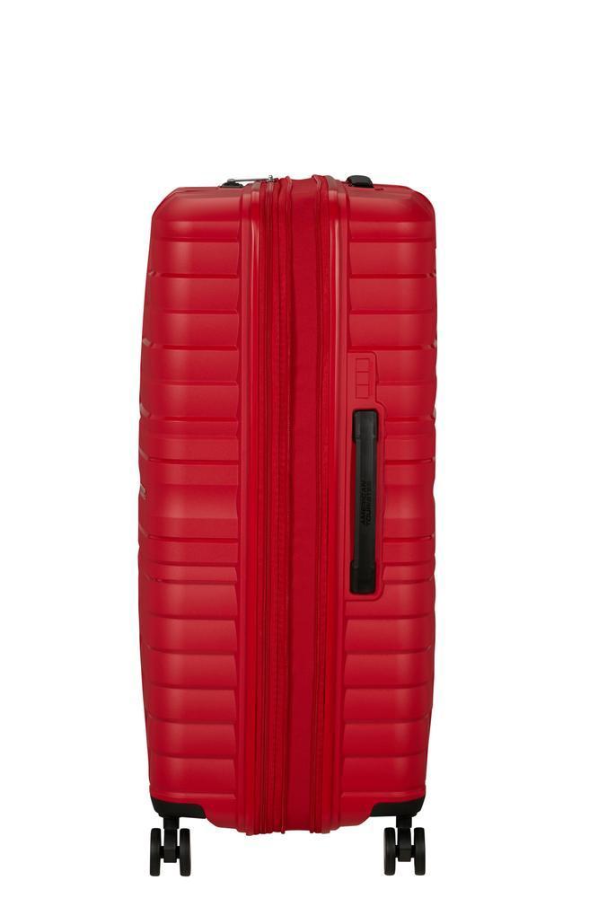 American Tourister Flytwist ekspanderende stor koffert 78 cm True Red-Harde kofferter-BagBrokers