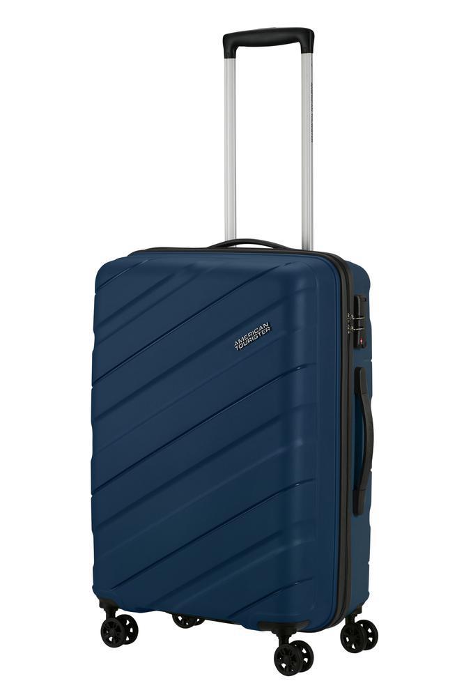 American Tourister Jetdriver 3.0 55 cm Navy Blue-Harde kofferter-BagBrokers