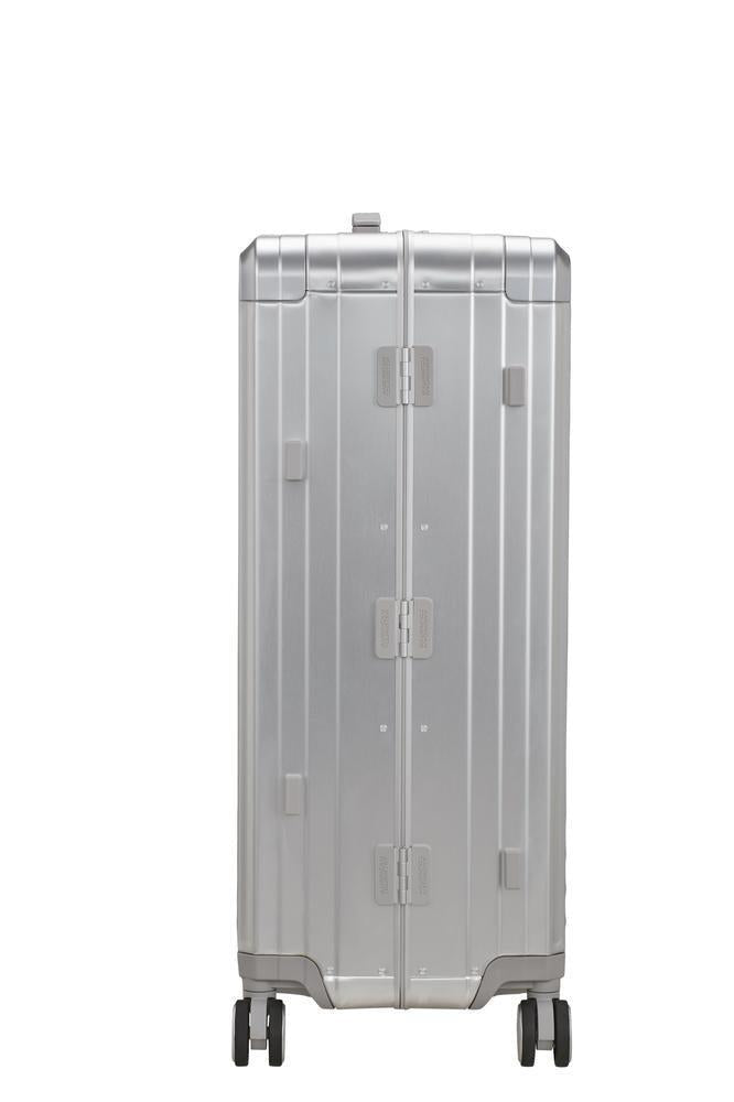 American Tourister Soundbox ALU Stor 77 cm Silver-Harde kofferter-BagBrokers
