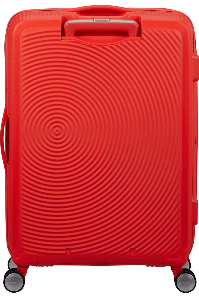 American Tourister Soundbox Ekspanderende Stor Koffert 77 cm Neon Orange-Harde kofferter-BagBrokers