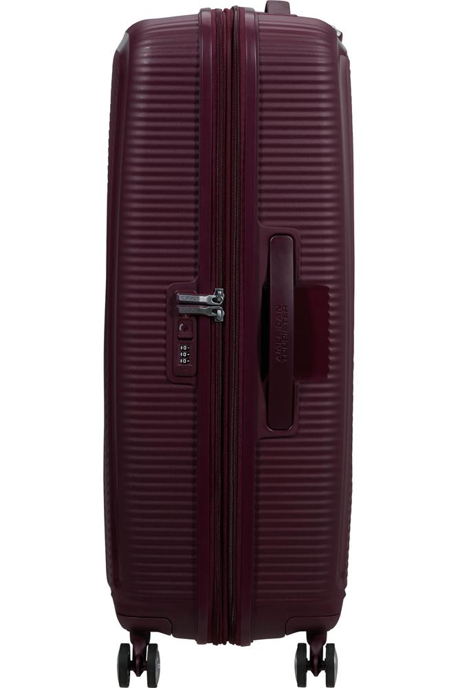 American Tourister Soundbox Ekspanderende Stor Koffert 77 cm Wild Cherry-Harde kofferter-BagBrokers