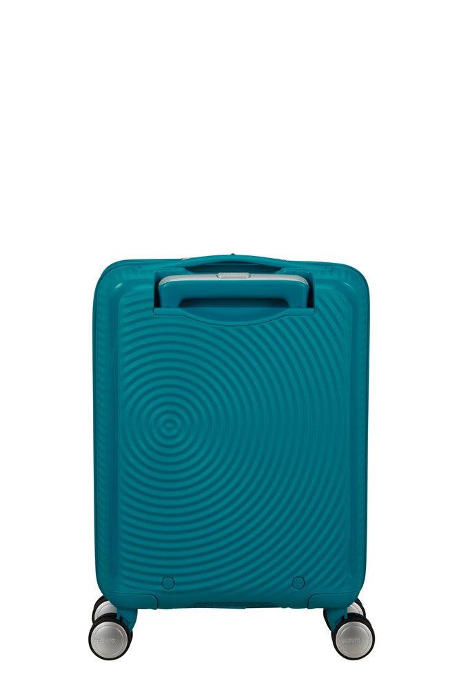 American Tourister Soundbox Mini 47 cm Deep Teal-Harde kofferter-BagBrokers