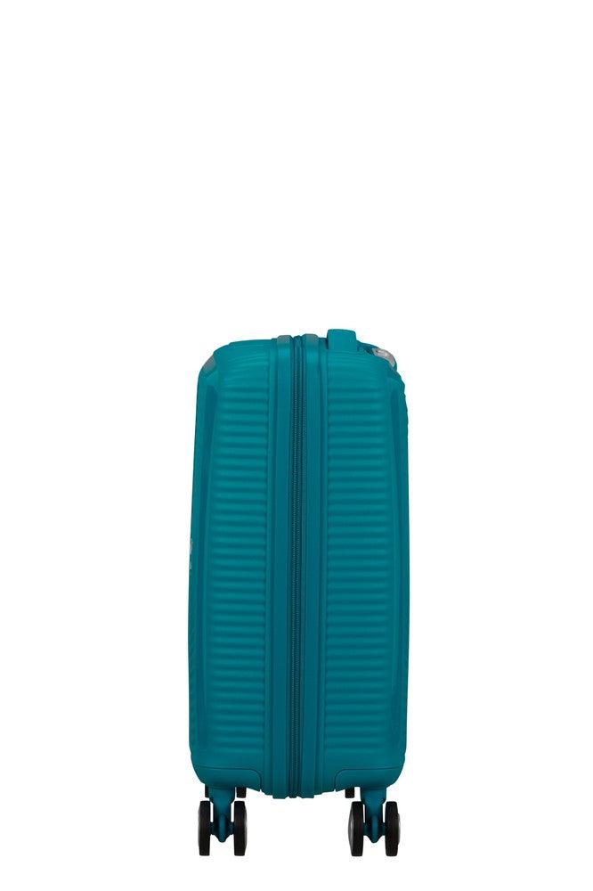 American Tourister Soundbox Mini 47 cm Deep Teal-Harde kofferter-BagBrokers