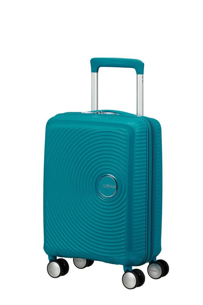 American Tourister Soundbox Mini 47 cm Deep Teal-Harde kofferter-BagBrokers