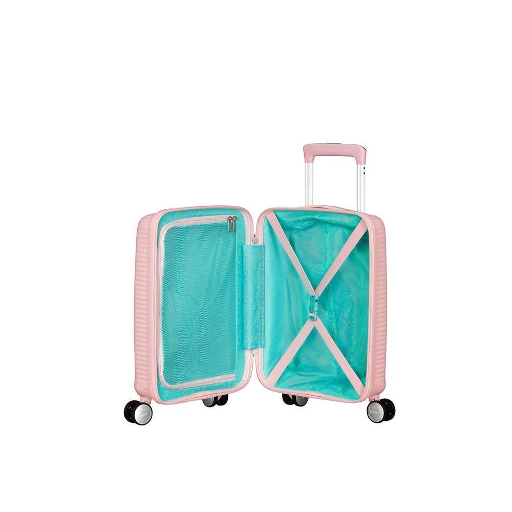 American Tourister Soundbox Mini 47 cm Pastel Pink-Harde kofferter-BagBrokers