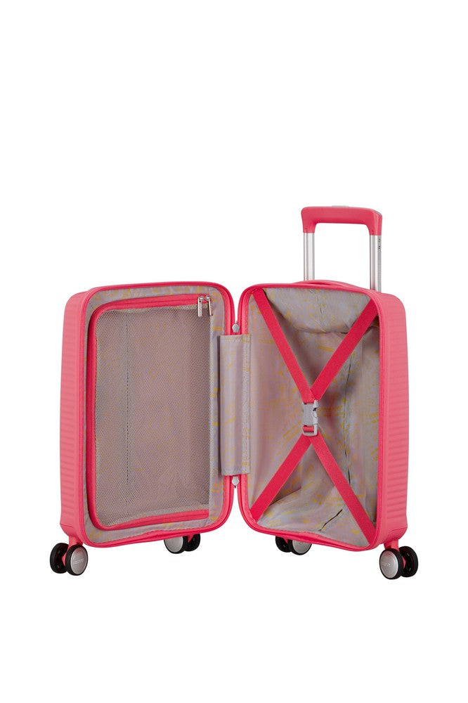 American Tourister Soundbox Mini 47 cm Sun Kissed Coral-Harde kofferter-BagBrokers