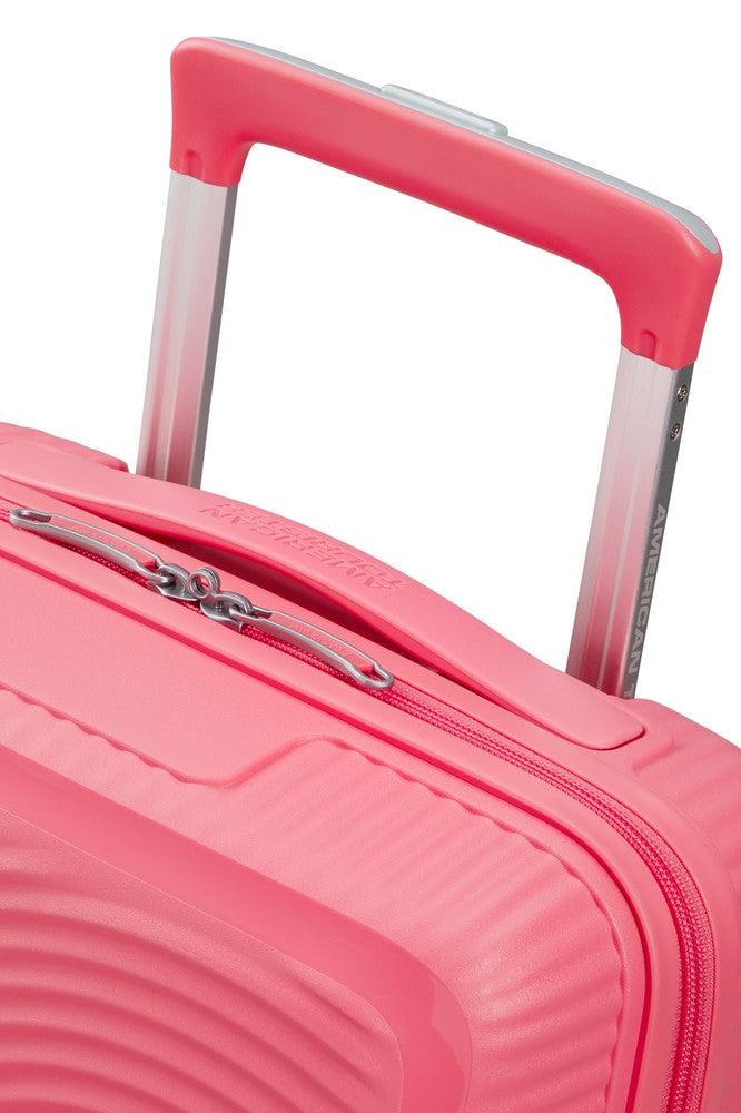 American Tourister Soundbox Mini 47 cm Sun Kissed Coral-Harde kofferter-BagBrokers