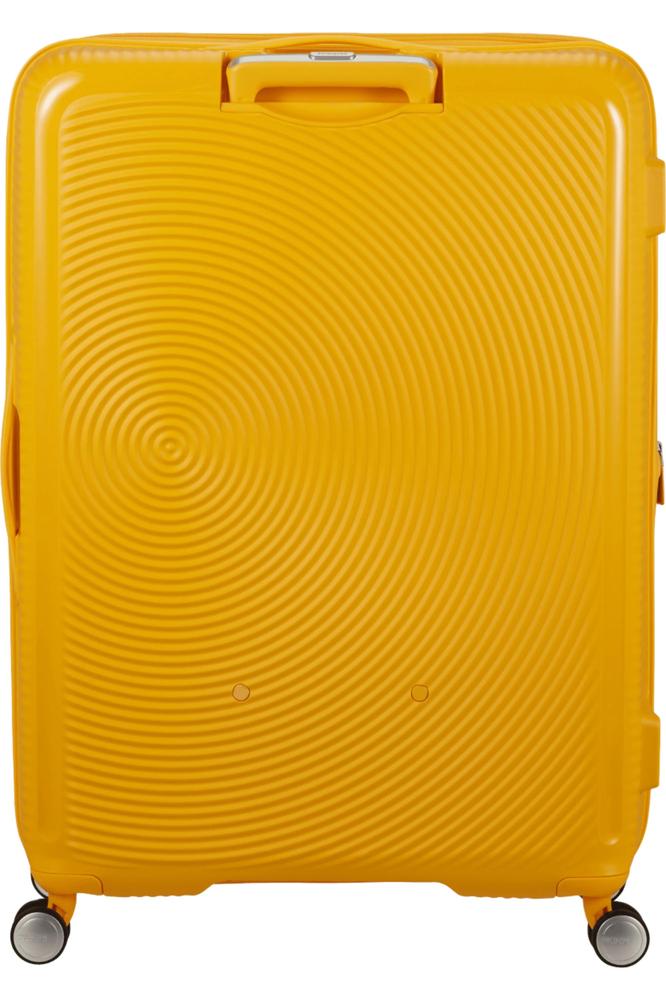 American Tourister Soundbox Ekspanderende Stor Koffert 77 cm Gul-Harde kofferter-BagBrokers
