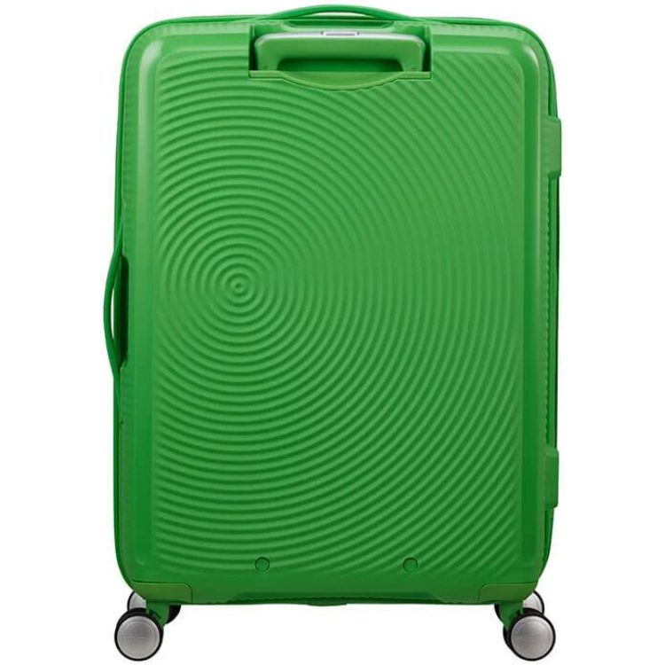 American Tourister Soundbox ekspanderende koffertsett 3 deler Grass Green-Harde kofferter-BagBrokers