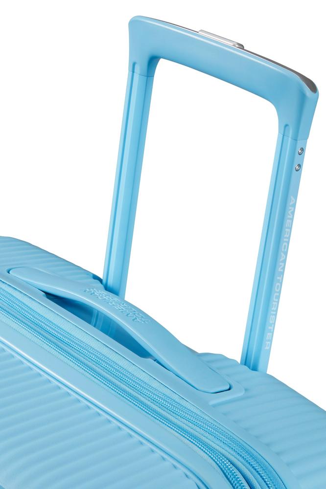 American Tourister Soundbox ekspanderende stor koffert 77 cm Blueberry Fizz-Harde kofferter-BagBrokers