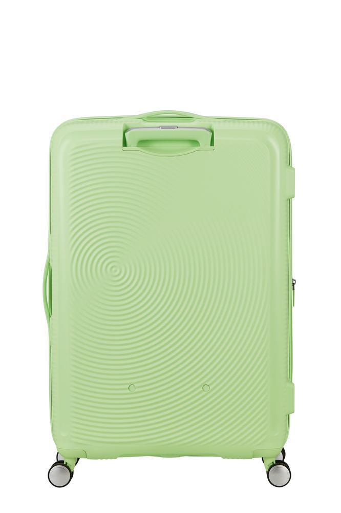 American Tourister Soundbox ekspanderende stor koffert 77 cm Kiwi Green-Harde kofferter-BagBrokers