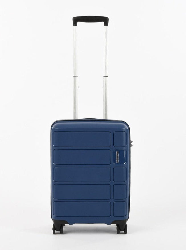 American Tourister Summer Splash kabin koffert 55 cm Midnight Blue-Harde kofferter-BagBrokers