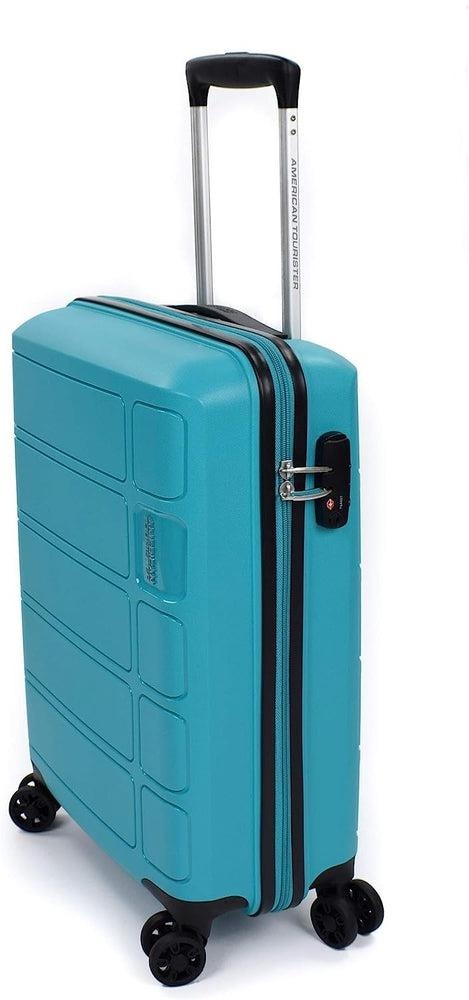 American Tourister Summer Splash kabin koffert 55 cm Summer Blue-Harde kofferter-BagBrokers