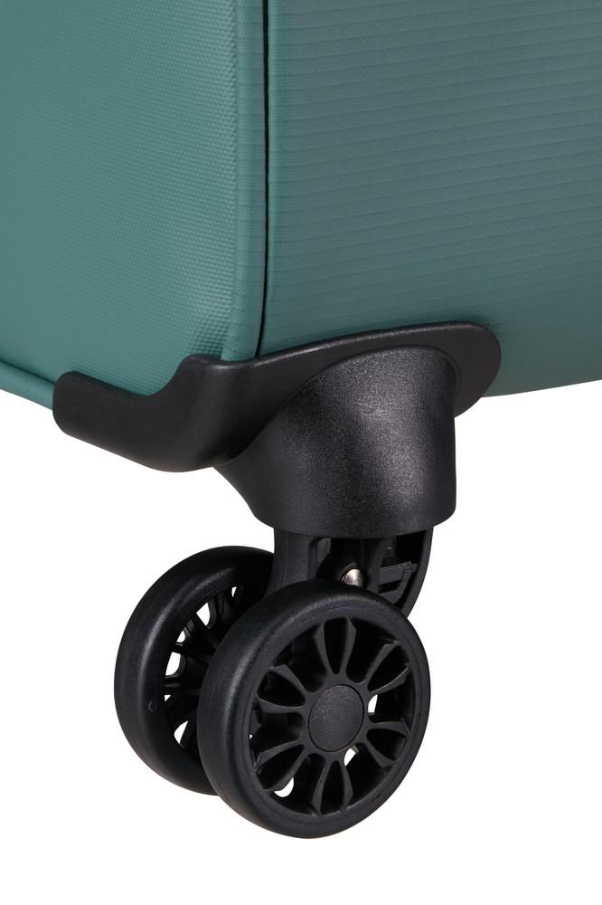 American Tourister SummerRide utvidbar medium koffert 69 cm Dark Forest-Myke kofferter-BagBrokers