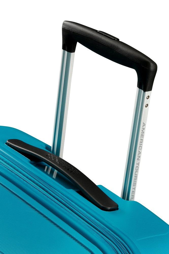 American Tourister Sunside utvidbar medium koffert 68 cm Totally Teal-Harde kofferter-BagBrokers