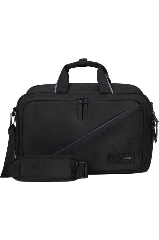 American Tourister Take2Cabin 3-Way Boarding Bag 14" Black ✅Ryanair-Bagger-BagBrokers