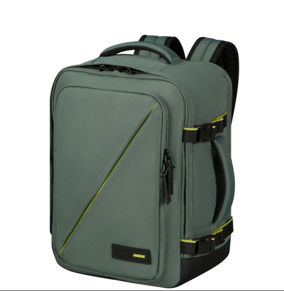 American Tourister Take2cabin S/M Ryggsekk Dark Forest ✅Wizz Air-Sekker-BagBrokers