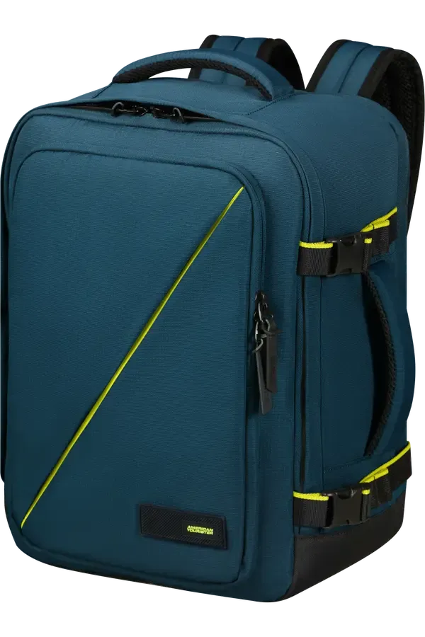 American Tourister Take2cabin S/M Ryggsekk Harbor Blue ✅Wizz Air-Sekker-BagBrokers