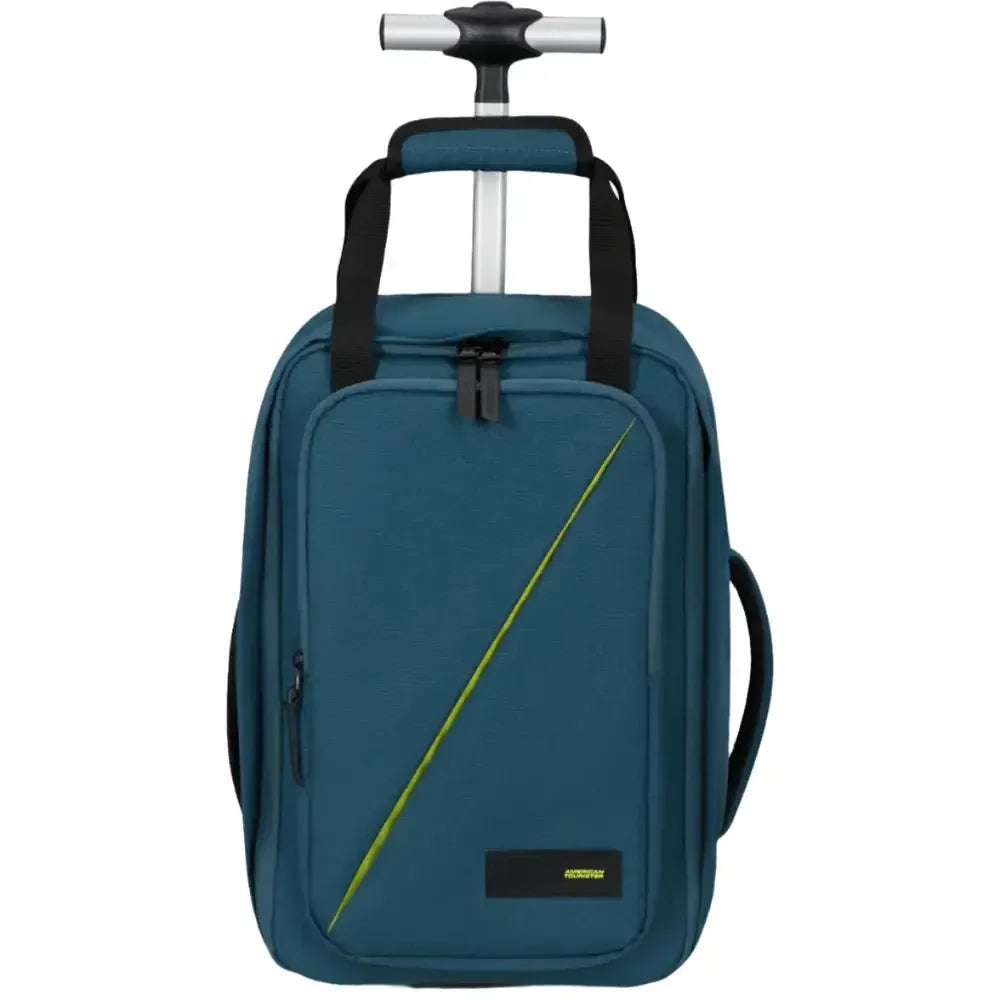 American Tourister Take2cabin S Ryggsekk med 2 hjul Harbour Blue-Sekker-BagBrokers